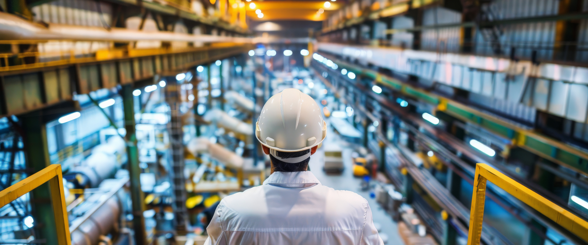 Modern office setup with AV equipment